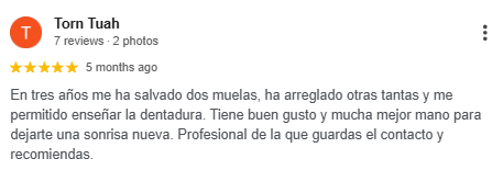 clínica_dental_usera_reseñas